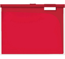 BROLINE Slidebar Pocket Folder A4 rot 3 Stck, 664054