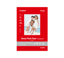 CANON Photo Paper glossy A4 InkJet, 200g 20 Blatt, GP501A4