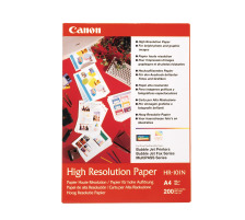 CANON Papier High Resolution A4 Bubble-Jet, 106g 50 Blatt, HR101NA4