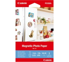 CANON Magnetic Photo Paper 10x15cm Glossy 5 Blatt, MG-101