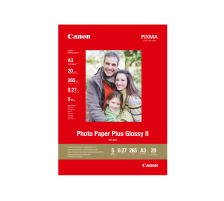 CANON Photo Paper Plus 265g A3 InkJet glossy II 20 Blatt, PP201A3