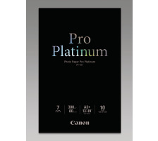 CANON Pro Platinum Photo Paper A3+ InkJet glossy 300g 10 Blatt, PT101A3+