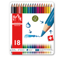 CARAN D'ACHE Farbstifte Fancolor 18 Farben, 1288.318