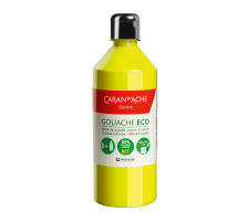 CARAN D'ACHE Couleur opaq.Gouache Eco 500ml jaune citron fluo liquide, 2371.24