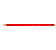 CARAN D'ACHE Schulbleistift Edelweiss HB rot, 341.272