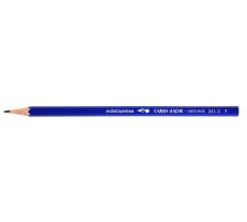 CARAN D'ACHE Schulbleistift F blau, 341.273