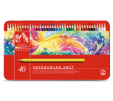 CARAN D'ACHE Farbstifte Supracolor ass. 40 Stck, 3888.34