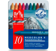 CARAN D'ACHE Pastels  la cire Neocolor II 10-couleurs ass., 7500.31