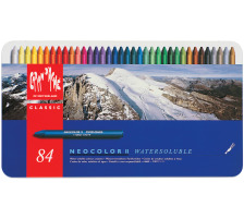 CARAN D'ACHE Wachsmalstift Neocolo II 84 Stck, Box 9mmx10,5cm, 7500.384