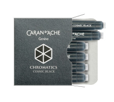 CARAN D'ACHE Tintenpatrone Cosmic Black 6 Stck, 8021.009