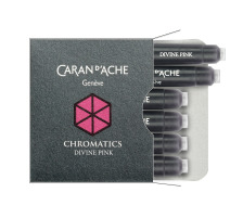 CARAN D'ACHE Tintenpatrone Divine Pink 6 Stck, 8021.08