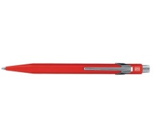 CARAN D'ACHE Kugelschreiber 849 Metall rot, nachfll., Schrift rot, 849.020