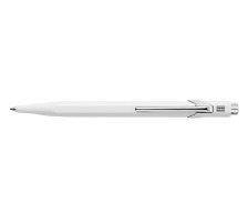 CARAN D'ACHE Kugelschreiber 849 Pop Line weiss matt, mit Metalletui, 849.502