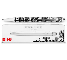 CARAN D'ACHE Stylo  bille 849 silhouette tui, 849.754