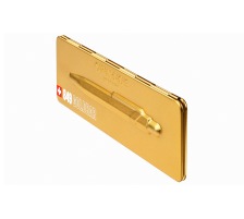 CARAN D'ACHE Kugelschreiber 849 GoldBar gold, mit Metalletui, 849.999