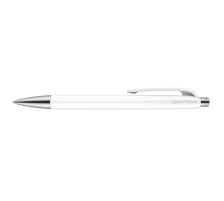 CARAN D'ACHE Stylo  bille Infinite 888 blanc hexagonal, 888.001