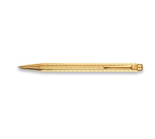 CARAN D'ACHE Stylo  bille or Ecridor Chevron, 898.208