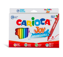 CARIOCA Fasermaler Joy 2,6mm 24 Stck, 003337