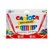 CARIOCA Fasermaler Magic Markers 20 Stck, 003348