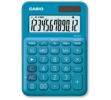 CASIO Mini Taschenrechner 12-stellig blau, MS20UCBU