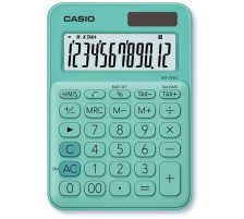 CASIO Mini Taschenrechner 12-stellig grn, MS20UCGN