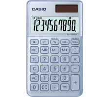 CASIO Taschenrechner BIC 10-stellig blau, SL1000SCB