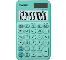 CASIO Taschenrechner 10-stellig grn, SL310UCGN