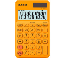 CASIO Taschenrechner 10-stellig orange, SL310UCRG