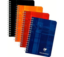 CLAIREFONTAINE Notizheft 9x14cm 5mm 50 Blatt, 68592