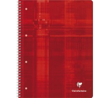 CLAIREFONTAINE Carnet spirale Studium A4 lign 80 feuilles, 8256