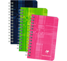 CLAIREFONTAINE Notizheft 7,5x12cm 5mm 50 Blatt, 8582