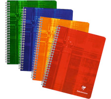 CLAIREFONTAINE Spiralheft 17x22cm 4mm 50 Blatt, 87244