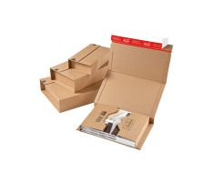 COLOMPAC Univ.Versandverpackung B5 270x190x80mm braun 20 Stck, 2039584