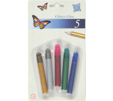 CREA-POINT Glitter Glue 5 Farben, 280951