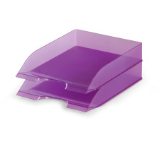 DURABLE Briefkorb Basic A4/C4 violett transp., 170167399