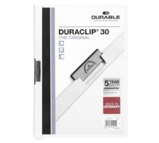 DURABLE Klemmhefter DURACLIP 30 fr 30 Blatt A4 weiss, 2200/02