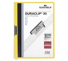 DURABLE Klemmhefter DURACLIP 30 fr 30 Blatt A4 gelb, 2200/04