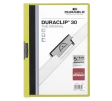 DURABLE Klemmhefter DURACLIP 30 fr 30 Blatt A4 grn, 2200/05