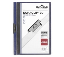 DURABLE Klemmhefter DURACLIP 30 fr 30 Blatt A4 nachtblau, 2200/28