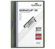 DURABLE Classeur  pince DURACLIP 30 pour 30 feuilles A4 ptrole, 2200/32