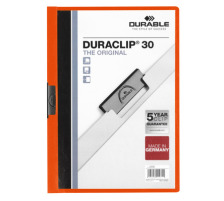 DURABLE Klemmhefter DURACLIP 30 A4 orange, 220009