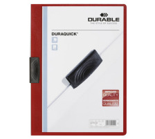 DURABLE Klemmhefter DURAQUICK A4 rot, 227003