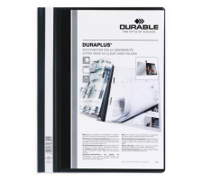 DURABLE Angebotshefter DURAPLUS fr 100 Blatt A4 schwarz, 2579/01