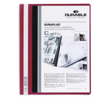 DURABLE Angebotshefter DURAPLUS fr 100 Blatt A4 rot, 2579/03