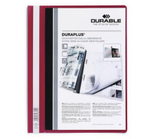 DURABLE Dossier de prsentat. DURAPLUS pour 100 feuilles A4 rouge, 2579/03