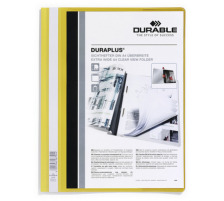 DURABLE Dossier de prsentat. DURAPLUS pour 100 feuilles A4 jaune, 2579/04