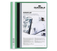 DURABLE Dossier de prsentat. DURAPLUS pour 100 feuilles A4 vert, 2579/05