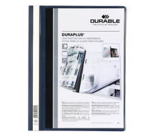 DURABLE Angebotshefter DURAPLUS fr 100 Blatt A4 dunkelblau, 2579/07