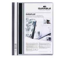 DURABLE Dossier de prsentat. DURAPLUS pour 100 feuilles A4 gris, 2579/10