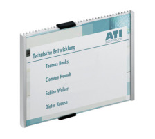 DURABLE Trschild Info Sign silber, aluminium 210x148.5mm, 480523